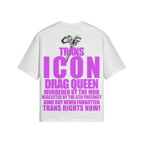 Marsha P. Johnson Memorial T-Shirt (White)